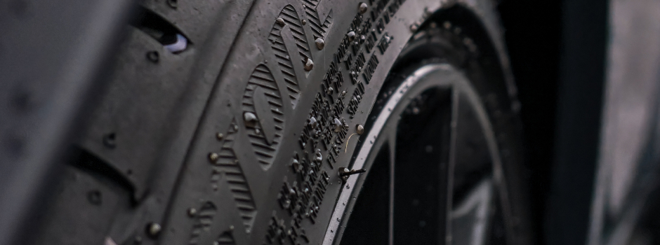 close up of tires